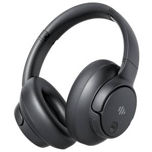 lot 9781 image: Eduiosma Active Noise Cancelling Headphones, Wireless Over Ear Bluetooth Headphones with Microphone, Transparency Mode, 70H Playtime, Hi-Res Audio, Deep Bass, Bluetooth 5.3, Lightweight Design,Black