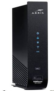 lot 9838 image: ARRIS (SBG7400AC2) - Modem Router Combo - Fast DOCSIS 3.0 & AC2350 WiFi, Check with your provider for compatibility, Four 1 Gbps Ports, Up to 960 Mbps Max Internet Speed