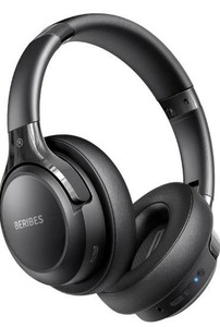 lot 9867 image: BERIBES Bluetooth Headphones Over Ear, 65H Playtime and 6 EQ Music Modes Wireless Headphones with Microphone, HiFi Stereo Foldable Lightweight Headset, Deep Bass for Home Office Cellphone PC Ect.