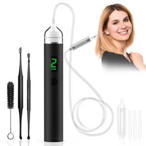 lot 9885 image: Ear Vacuum Wax Remover with 3 Levels Strong, Rechargeable Reusable Ear Wax Removal Kit, Electric Ear Wax Suction Removal for Adults and Kids
