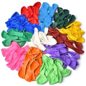 lot 9921 image: Thickened balloons, 120 PCS Balloons Assorted Colors, Latex Balloons for Kids Birthday Party, Exquisite Rainbow Balloon, 12 Inches 12 Kinds of Rianbow Colorful Party Balloons Decorations.
