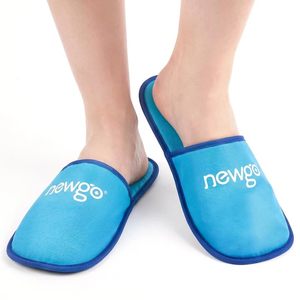 lot 9974 image: NEWGO Foot Ice Pack Slippers for Plantar Fasciitis and Neuropathy, HSA or FSA Eligible 2 Pack Gel Ice Slippers Hot Cold Pack for Bunion Surgery Pain Relief, Burning Feet