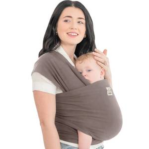 lot 9979 image: KeaBabies Baby Wrap Carrier - All in 1 Original Baby Carrier Newborn to Toddler Sling, Easy to Wear, Hands Free Bonding, Lightweight, Breathable Infant Wraps (Copper Gray)
