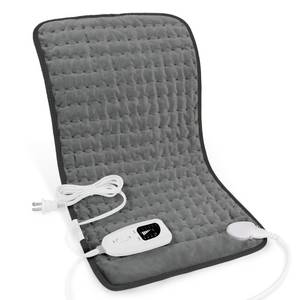 lot 9986 image: Deepsoon Heating Pad,Electric Heating Pads for Back,Neck,Abdomen,Moist Heating Pad for Shoulder,Knee,Arms,Legs,DryMoist Heat & Auto Shut Off,Christmas Gifts for Men and Women,Dark Gray,24x12 Inch