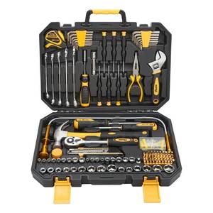 lot 9991 image: KOOPOOL 159 Piece Tool Set, Tool Box Kit for Mechanic and Car, General Household Home Tool Kit, Basic Tool Kit for Home Auto Repair, with Storage Case