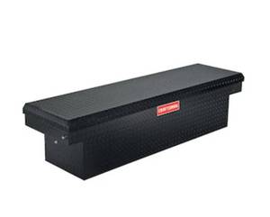 CRAFTSMAN 71.3-in x 19.5-in x 17.2-in Matte Black Aluminum Crossover Truck Tool Box