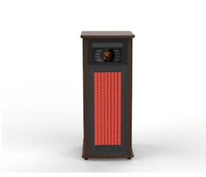 lot 2372 image: Utilitech 1500 -Watt Infrared Tower Indoor Electric Space Heater with Thermostat with Remote