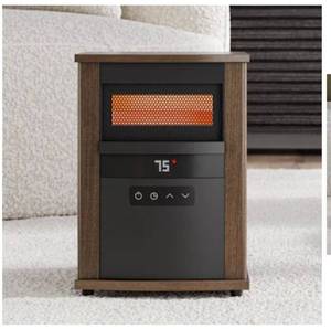 lot 2378 image: Utilitech Utilitech 1500 -Watt Infrared quartz Cabinet Indoor Electric Space Heater with Thermostat with Remote