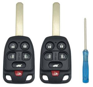 lot 2500 image: vurbemes Key Case Replacement Key Fob Cover fit for 2011 2012 2013 Honda Odyssey Keyless Entry Remote Key Fob Shell (N5F-A04TAA) (2PCS)