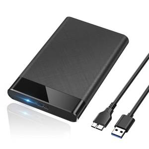 lot 2560 image: POSUGEAR 2.5 External Hard Drive Enclosure USB 3.0 to SATA III Tool-Free External Hard Drive Case for 7mm9.5mm 2.5 inch SSD HDD with UASP, Compatible with WD Toshiba Samsung Hitachi PS4 Xbox PC TV