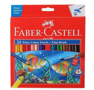 lot 2584 image: Faber-Castell Watercolor Pencils (24 color) Premium Quality Art Supplies Originals