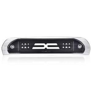 lot 2596 image: PIT66 LED 3rd Brake Light Compatible with Dodge Ram 1500 2002-2008Compatible with Dodge Ram 2500 3500 2003-2009 Third Brake Light Cargo Black Housing Clear Lens