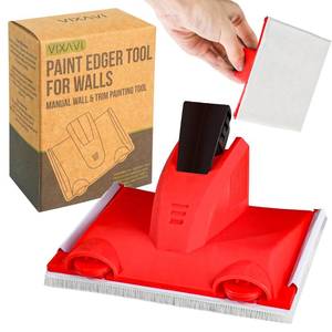 lot 2607 image: Upgrade Paint Edger Tool for Walls - Clean Cut Edge Painting Tool - Sturdy Paint Trimmer Edger with Reinforced Roller - Corner Wall & Ceiling Painter - User-Friendly Paint Pad Edger