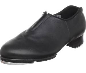 lot 2615 image: Bloch Girls Tap-Flex Slip-on Tap Dance Shoes, Black,  Little Kid US 11