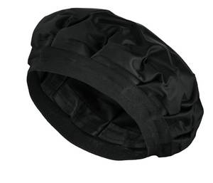 lot 2629 image: Tifara Beauty Deep Conditioning Cordless Heat Cap for Spa Care at Home, Gel Thermal Technology for Scalp Treatment, Natrual Hair Steamer Gel Cap, Black