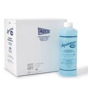 lot 2630 image: Aquasonic Ultrasound Gel Blue 1 Liter Bottle 01-34 (1 Each)