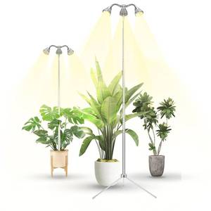 lot 2648 image: TAURUSY Grow Lights for Indoor Plants Full Spectrum with Detachable Tripod Stand, 10-55 Inches Height Adjustable Aluminum Alloy Indoor Plant Grow Lamp with Auto OnOff Timer Function