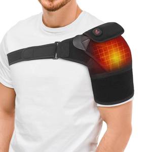 lot 2683 image: Telepepe Cordless Shoulder Heating Pad, Heated Shoulder Brace for Rotator Cuff Frozen, 3 Heat Levels, 3000mAh Rechargeable Battery, Shoulder Wrap for Pain Relief Deep Tissue for Men Women (Black)