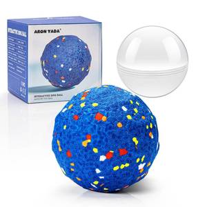 lot 2689 image: 2026 Smart Interactive Dog Toys for Aggressive Chewers, Self Moving Interactive Dog Ball, Automatic Vibrating Toy, E-TPU Material Chew Proof Design for Boredom & Training for Medium and Large Dogs