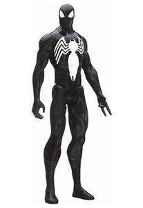 lot 2697 image: Marvel Ultimate Spider-Man Black Suit Titan Hero Figure