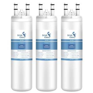 lot 2846 image: WF3CB Water Filter Replacement for Pure Source 3, WF3CB, 706465, 242086201, 242069601, 242017800 Water and Ice, Height 9 inches, 3 Pack