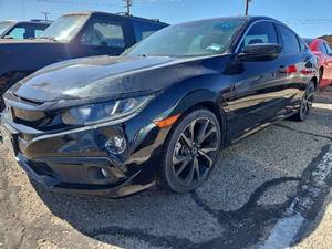 lot 10 image: 2020 Honda Civic Sport - BLACK
