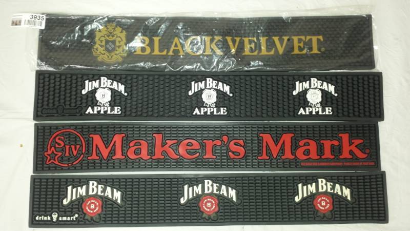 lot 3935 image: Lot of Bar Mats 20.5x3.5