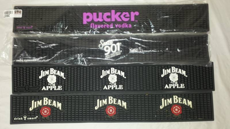 lot 3937 image: Lot of Bar Mats 20.5x3.5