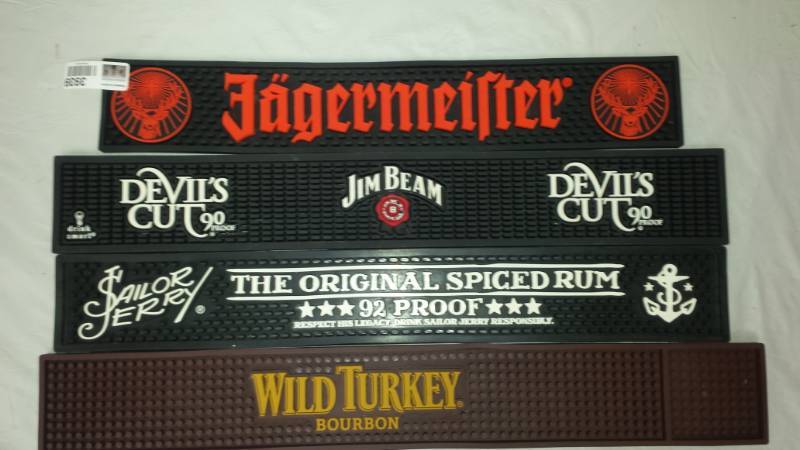 lot 3939 image: Lot of Bar Mats 20.5x3.5