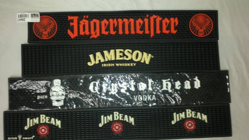 lot 3941 image: Lot of Bar Mats 20.5x3.5