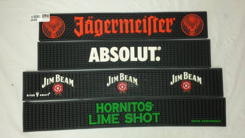 lot 3945 image: Lot of Bar Mats 20.5x3.5