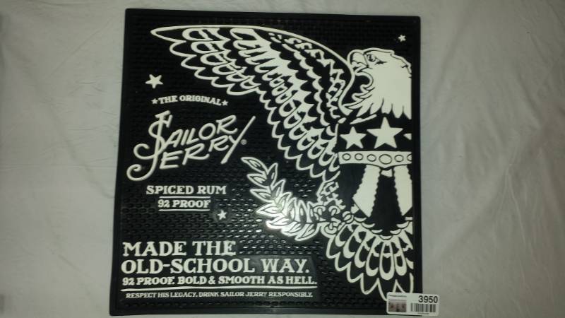 lot 3950 image: Large Sailor Saerry Bar Mat