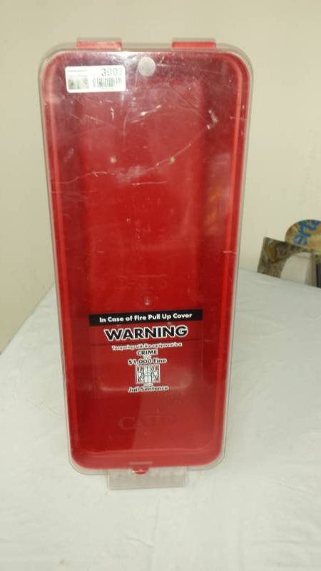 lot 3997 image: Fire Extinguisher Cabinet-Wall Mount
