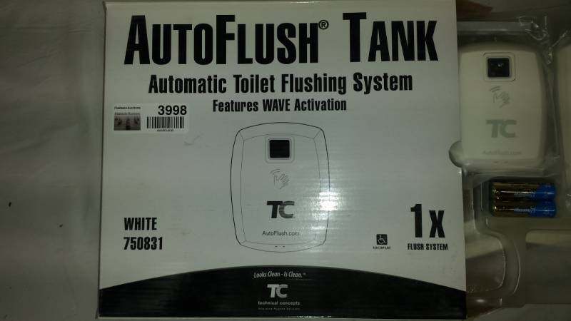 lot 3998 image: TC AutoFLush Tank System New in Box