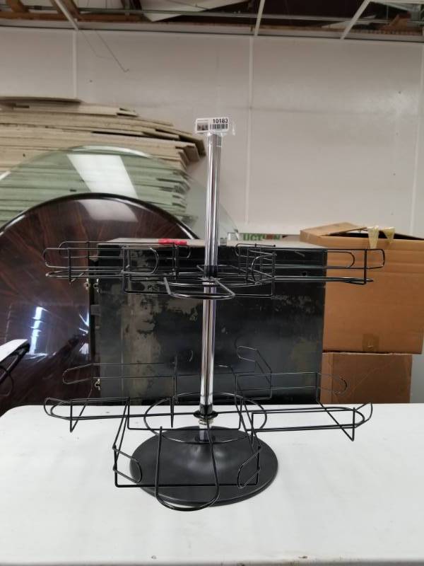 lot 10183 image: Countertop Display Rack