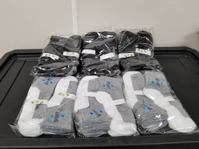 lot 10244 image: Ankle High Socks Lot