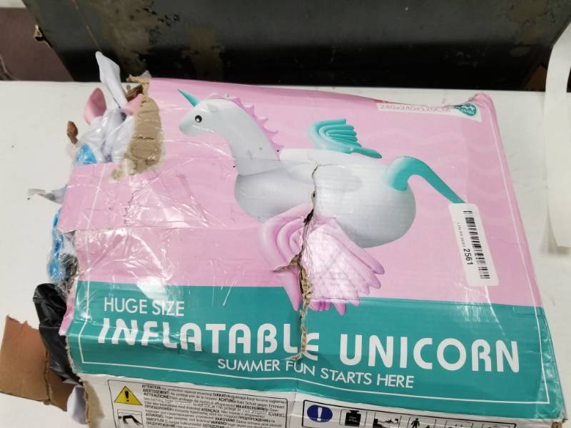 lot 10251 image: Huge Inflatable Unicorn