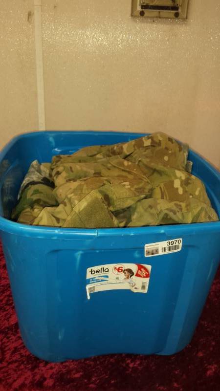 lot 3970 image: Huge Lot of Military Uniforms