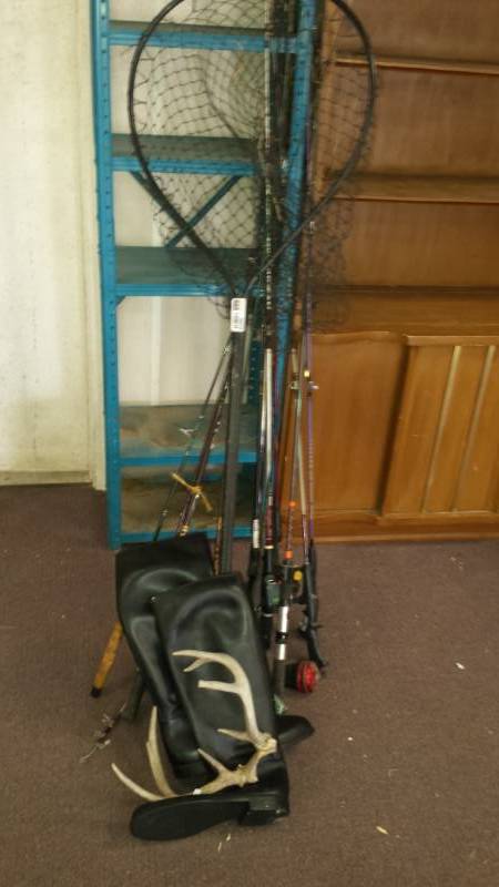 lot 3972 image: Huge Lot of Fishing Gear