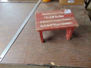 lot 3297 image: Small Childrens Stool