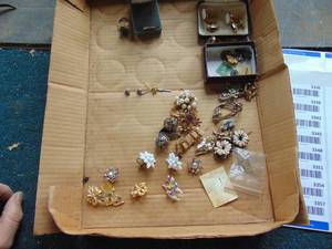 lot 3335 image: Selection of Costume Jewelry - Watch Fob - Cufflinks and More
