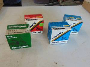 lot 3404 image: 3 Boxes of shotgun shells