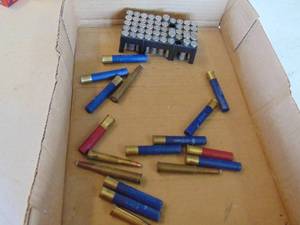 lot 3408 image: Assorted 410 and 38 shells and casings