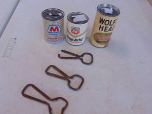 lot 3414 image: Assorted Coin Banks and Bottle Openers