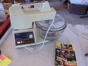 lot 3419 image: Oster Table Mixer