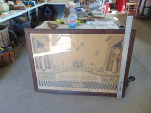 lot 3422 image: Masonic - Art - Wall Print - Pencil Drawing