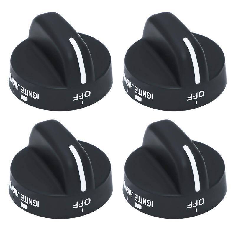 lot 319 image: Control Konb 8273103 Gas Stove Knob Control Knob Black Compatible with Stove Oven Replace WP8273103, WP8273103VP, 8273107 4pack DP60