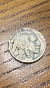 lot 21 image: 1929 Buffalo Indian Head Nickel US Coin Full Date