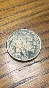 lot 23 image: 1927 Buffalo Indian Head Nickel US Coin Full Date