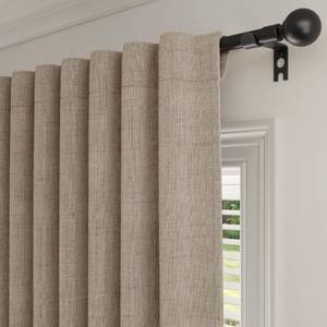 lot 191685 image: Rinwoc 100% Blackout Curtains 84 Inch Length 2 Panels Set for Living RoomBedroom, Back Tab Linen Textured Light Blocking Room Darkening Energy Saving Thermal Insulated Drapes (W52xL84, Brown)